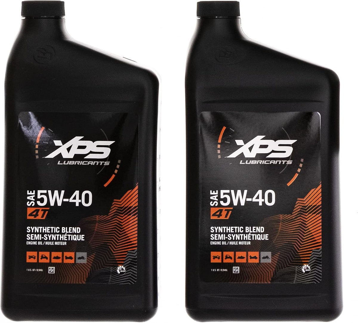 Can-Am Off-Road 4T 5W-40 Synthetic Blend Oil Change Kit Pack of 2 X3737