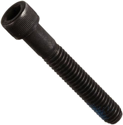 M8-1.25 x 40mm Alloy Steel Black Oxide Hex Socket Cap Screw, Quantity: 50 E8125