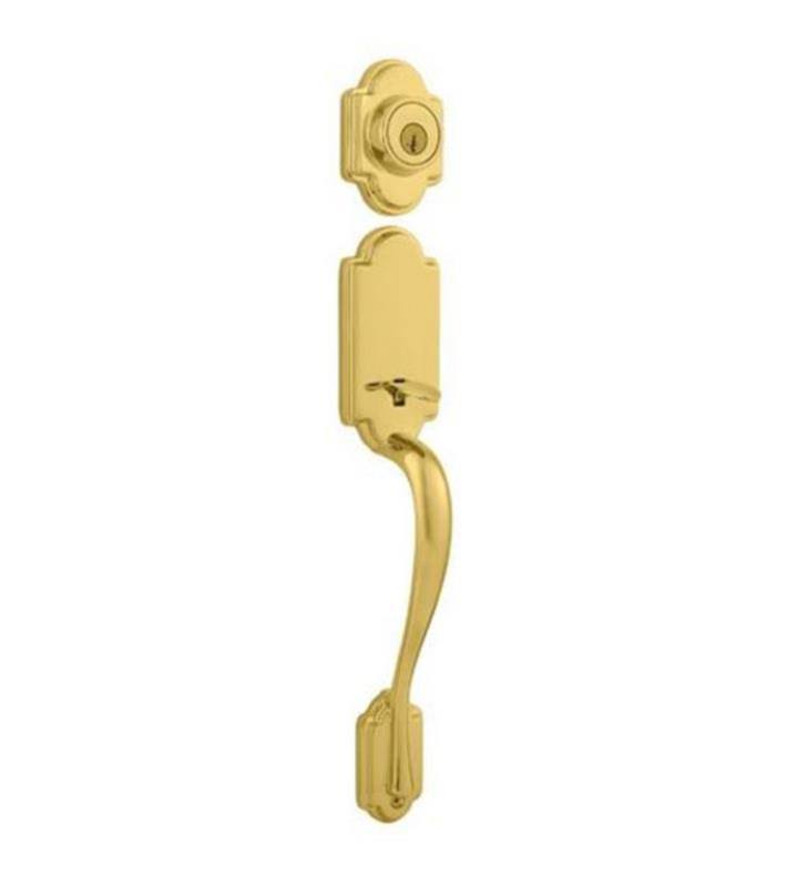 Satin Nickel Single Cylinder Handleset U10478