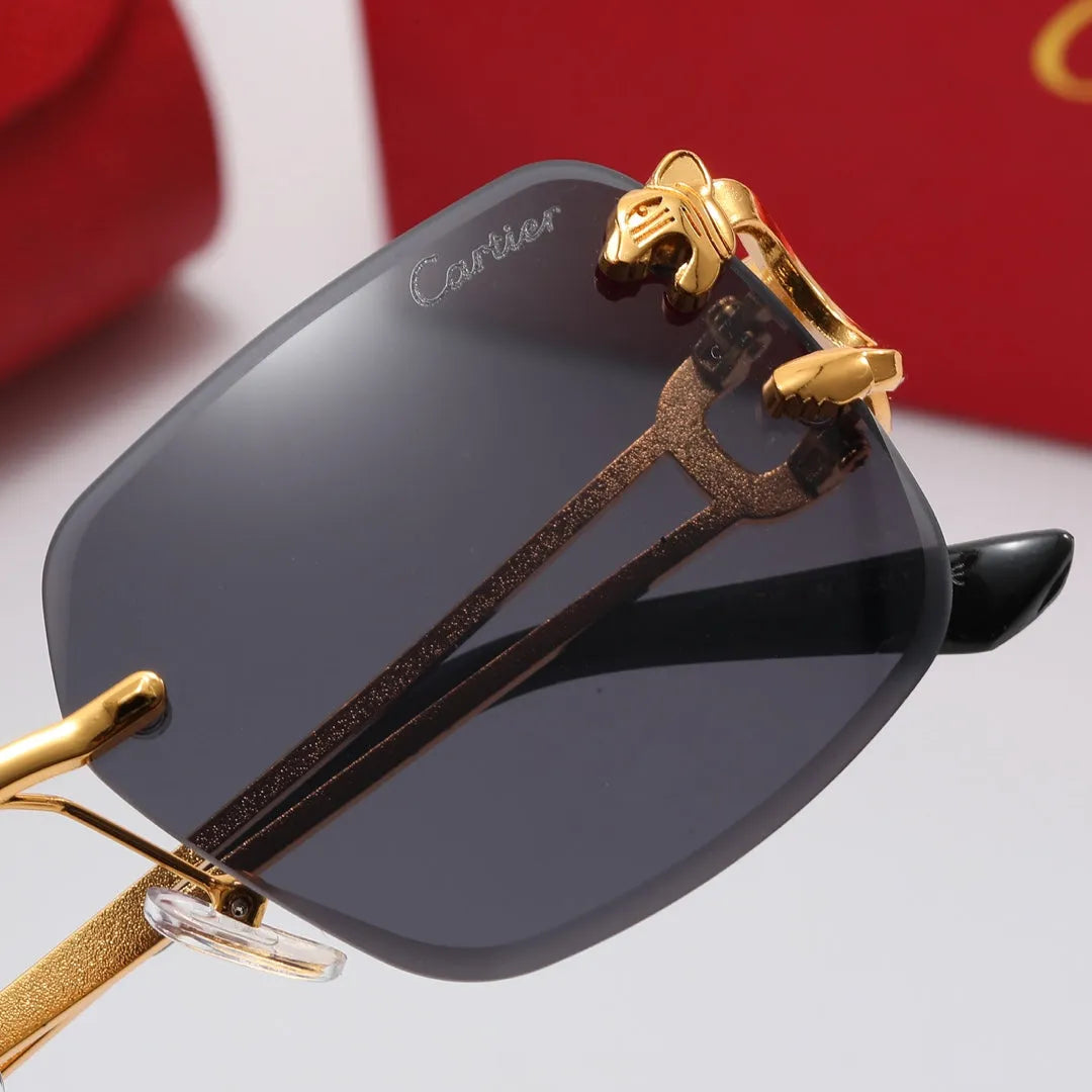 Leopard Frame Polarized Sunglasses X47450