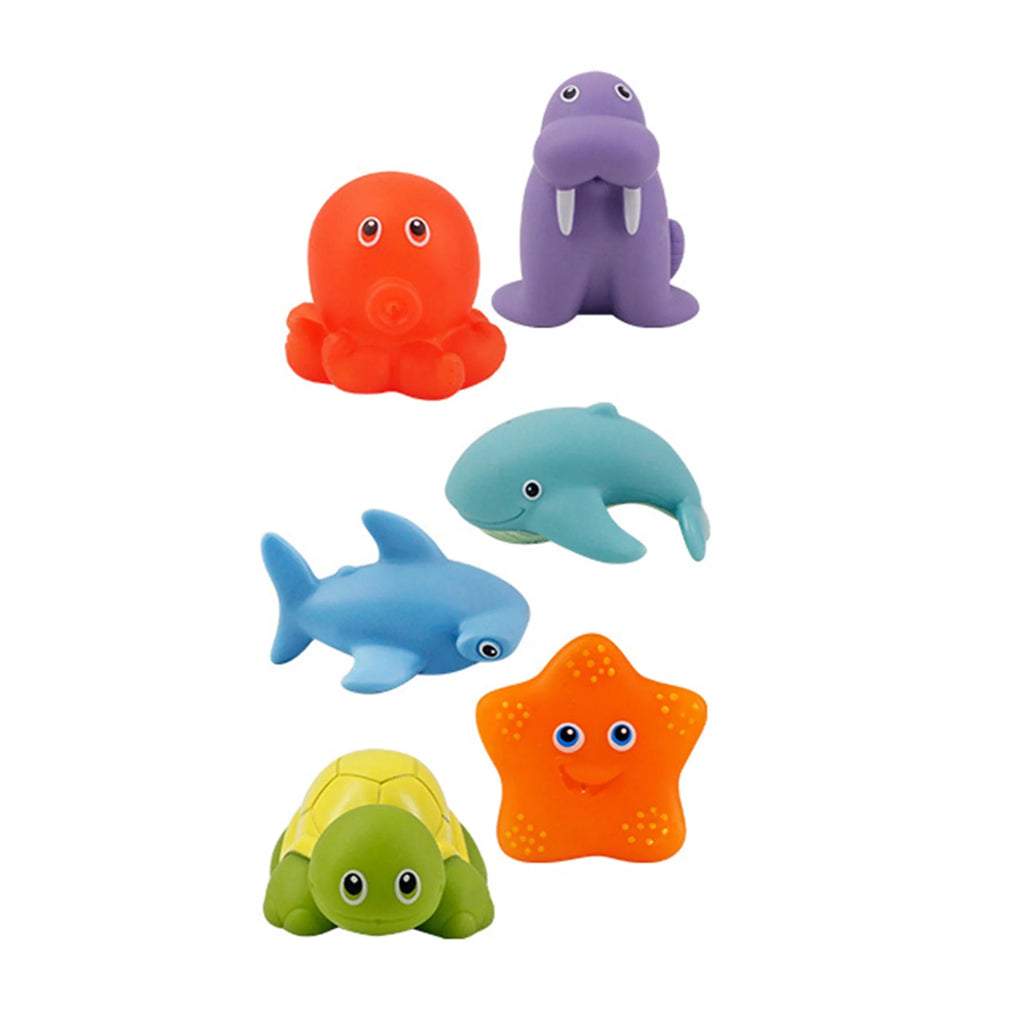 Color Changing Floating Baby Bath Toys with Net S5024
