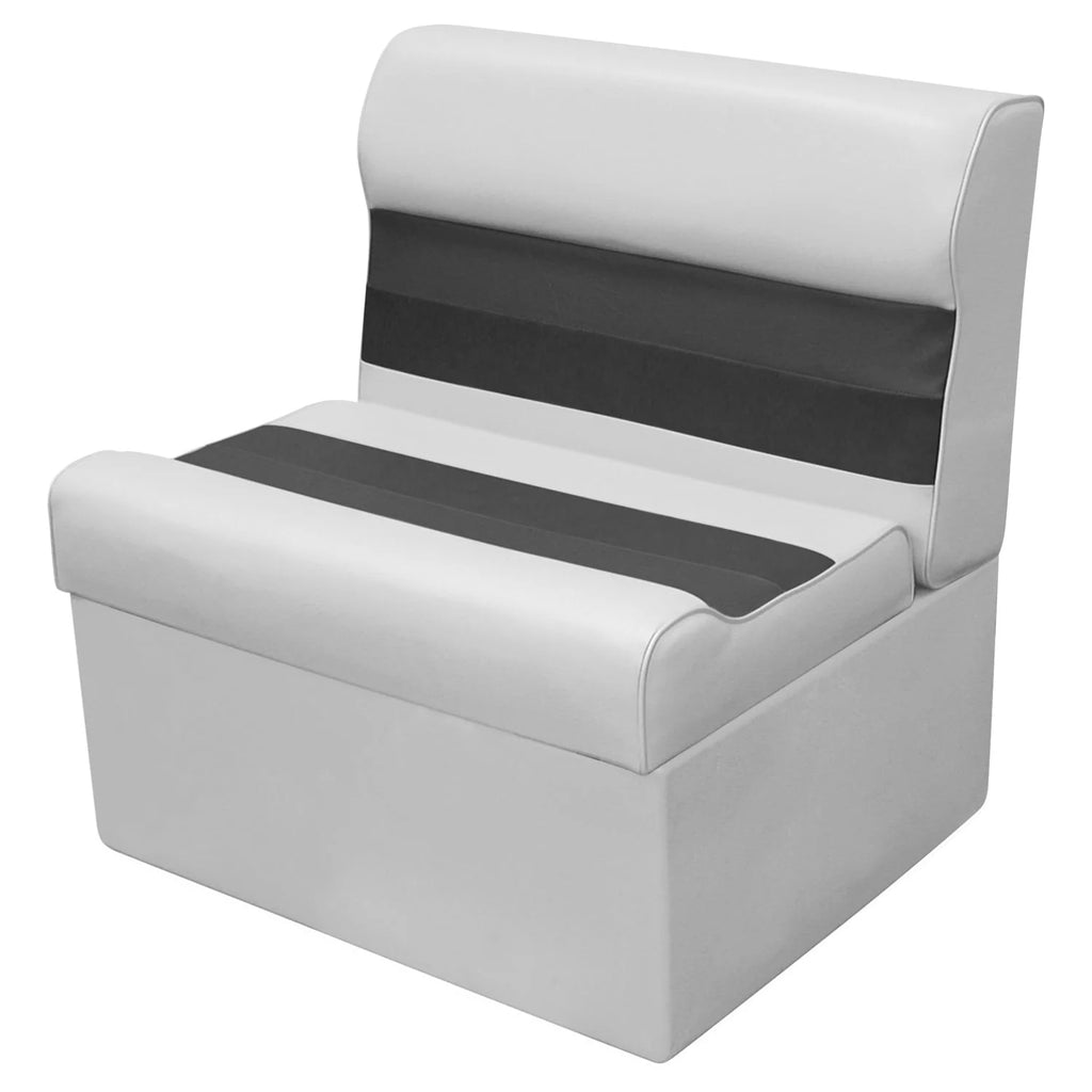 White Pontoon Bench Seat Base X57289