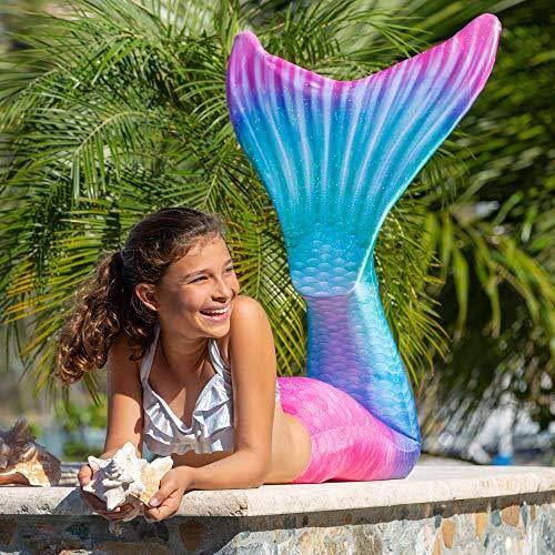 Blue Monofin Swimming Tail S583907