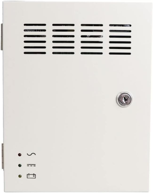18 Channel 12V 20Amp DC Metal Boxed Cabinet Regulated UPS Power Supply Unit Pack of 2 R4343