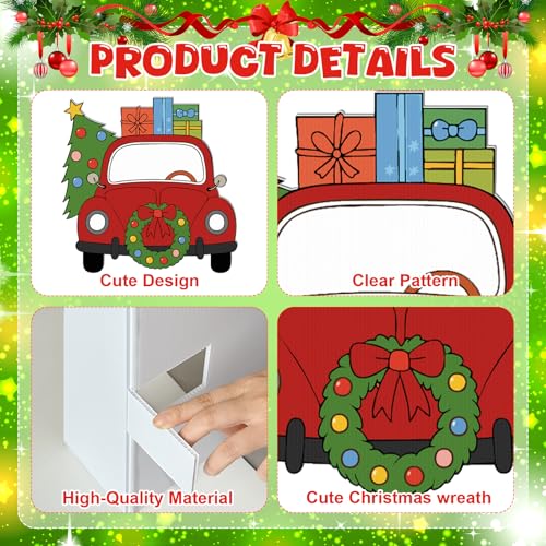 Christmas Truck Cardboard Cutout Stand Up 37 x 40 Inches H943
