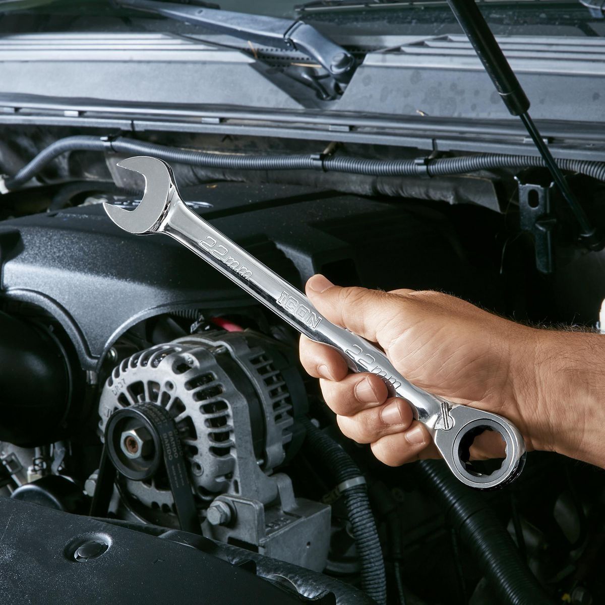 6-Piece Reversible Metric Ratcheting Combination Wrench Set C79744