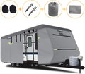 5 Layers Waterproof Travel Trailer RV Cover with 2 Windproof Straps R748823