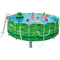 14 x 48 x 22 Camo Steel Pro Frame Above Ground Swimming Pool Set N393033