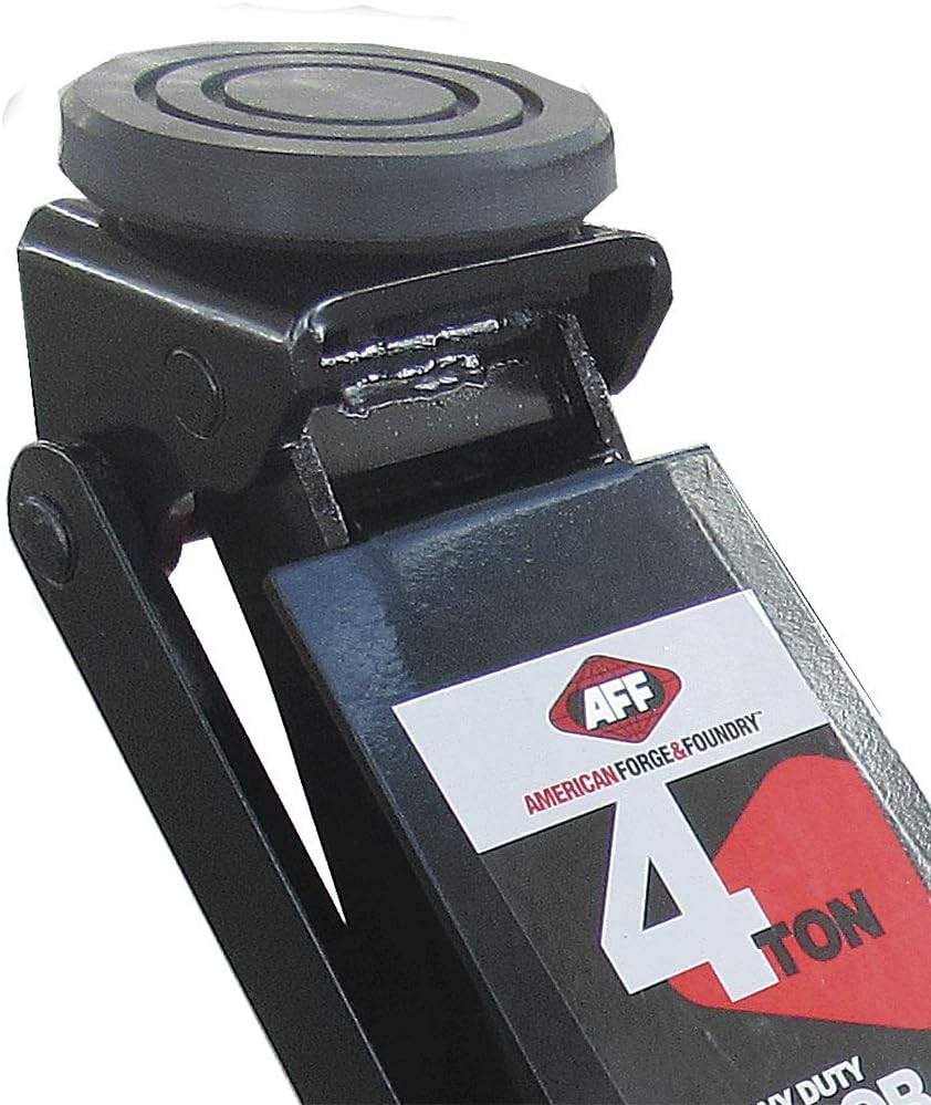 4 Ton Hydraulic Floor Jack with Safety Bypass and Swivel Casters I50825