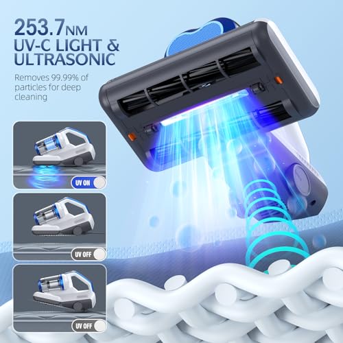 500W Corded Mattress Vacuum Cleaner with HEPA Filter O61409