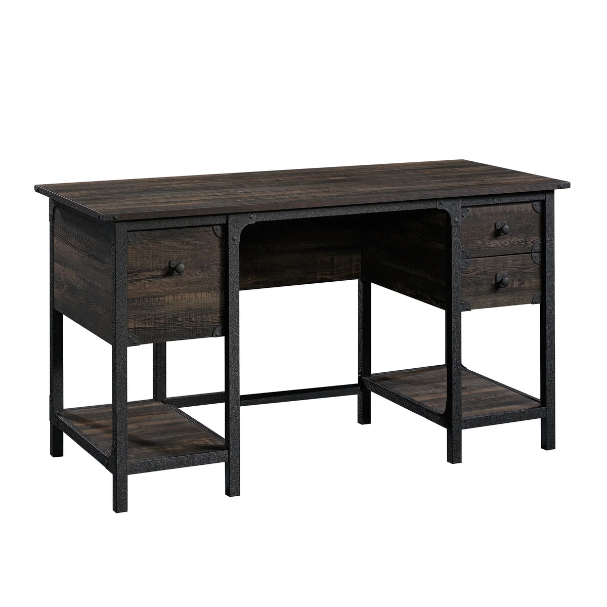 Carbon Oak Small Computer Desk R55195