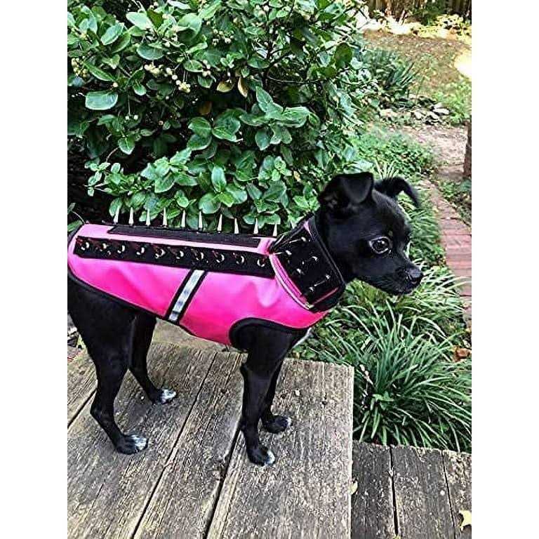 Reflective Dog Harness Vest with Spikes E4722