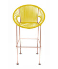 Copper/Yellow Bar Stool S998312