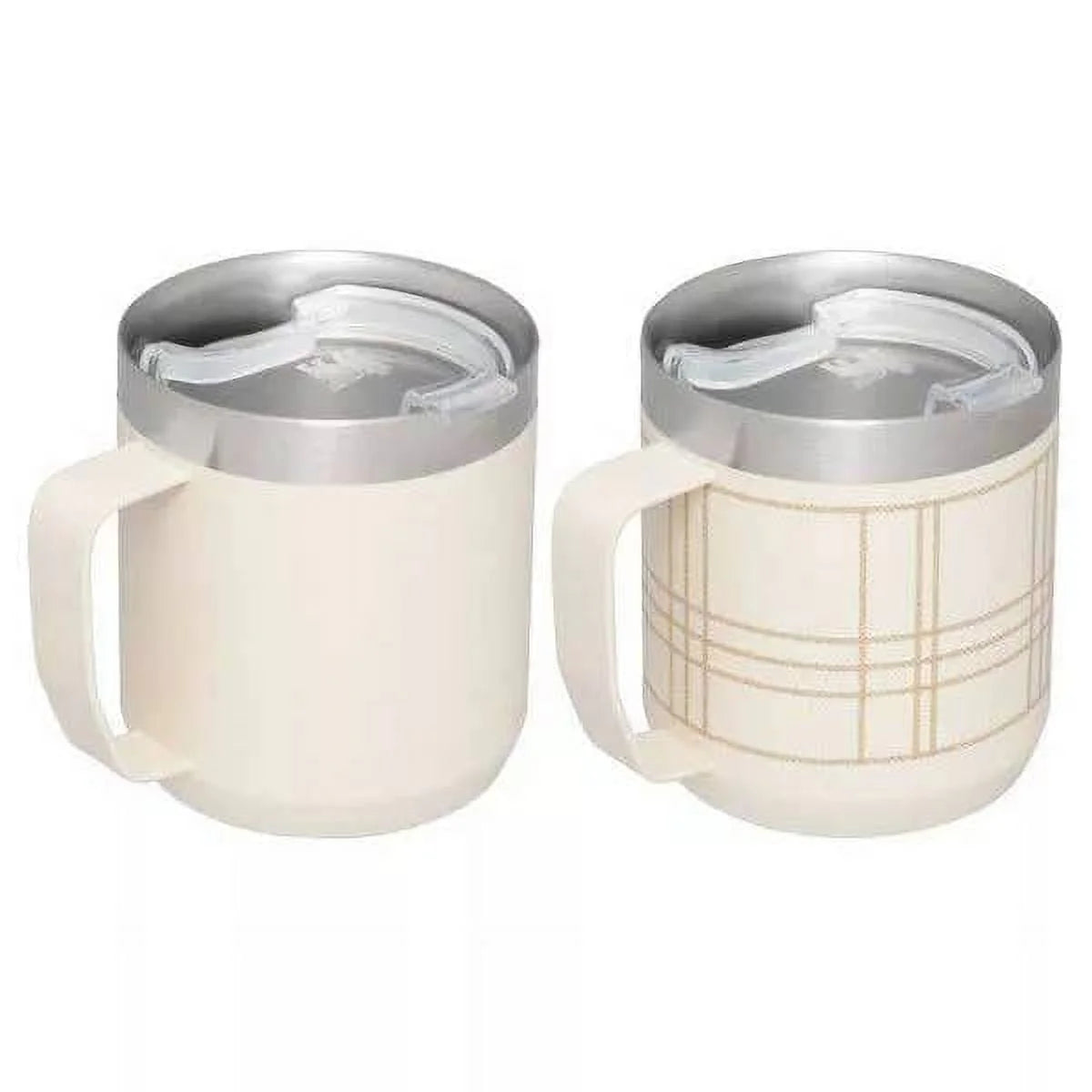 2pk 12 oz Stainless Steel Mugs I590