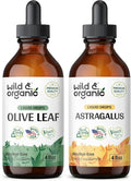 Olive Leaf Tincture 4 fl oz & Astragalus Tincture 4 fl oz Z242