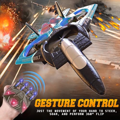 RC Airplane with LED Lights S49512