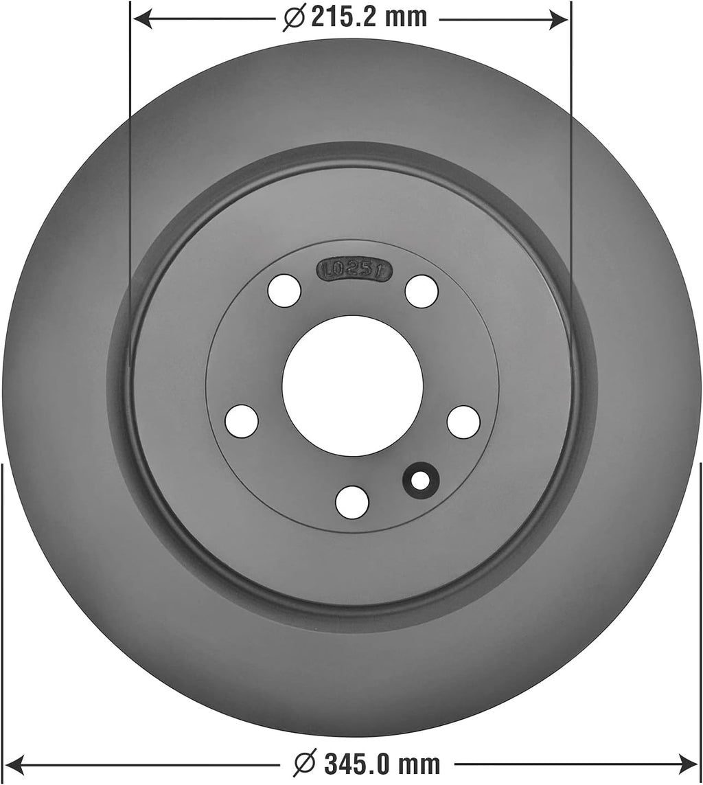 Rear Brake Rotor Pack of 2 J2679