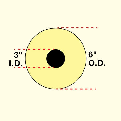 Direct Thermal Label for Printers E41041
