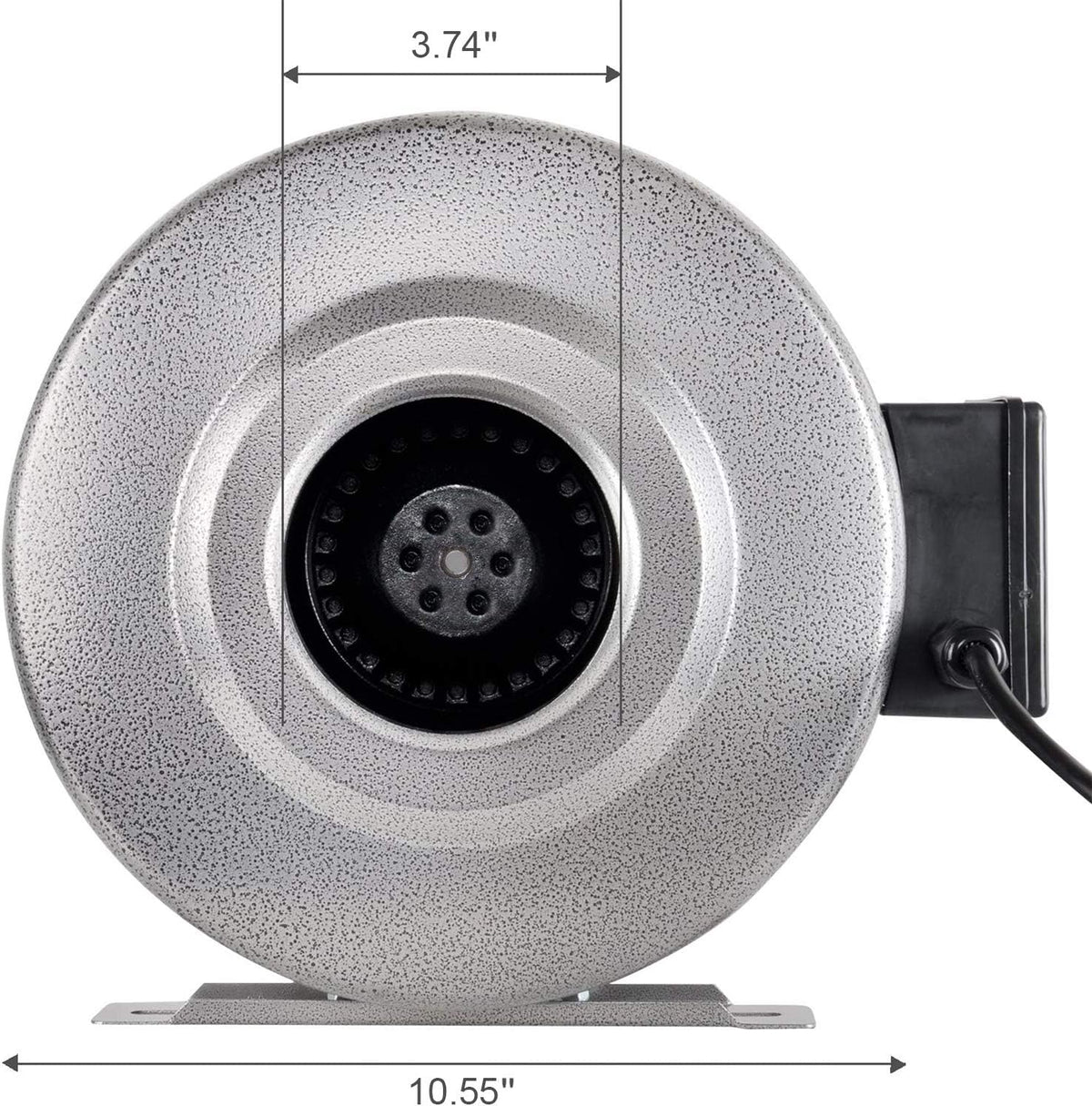 4 Inch Carbon Filter & Inline Combo Fan with Pre-Filter J9990
