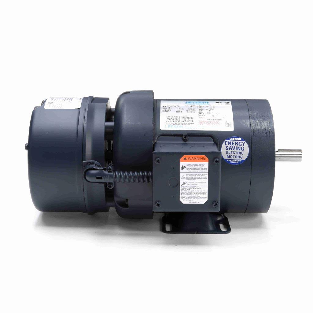 0.50 HP Brake Motor, 3 Phase, 1800 RPM, 208-230/460 V V77734