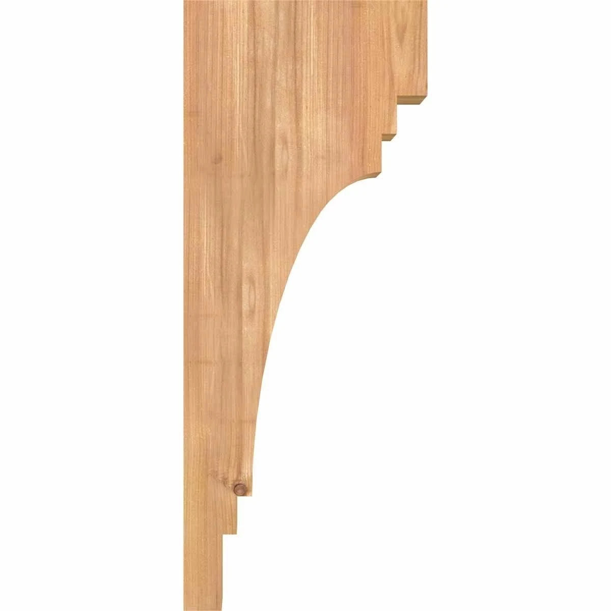 3 1/2x22W x 10x22D x 26x22H Western Red Cedar Corbel I10921