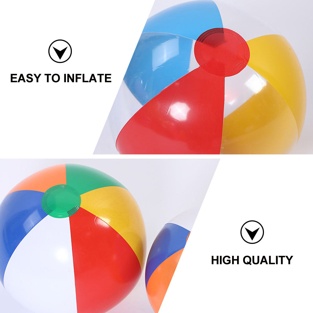 3Pcs Inflatable Beach Ball Pool Water Toy D8022