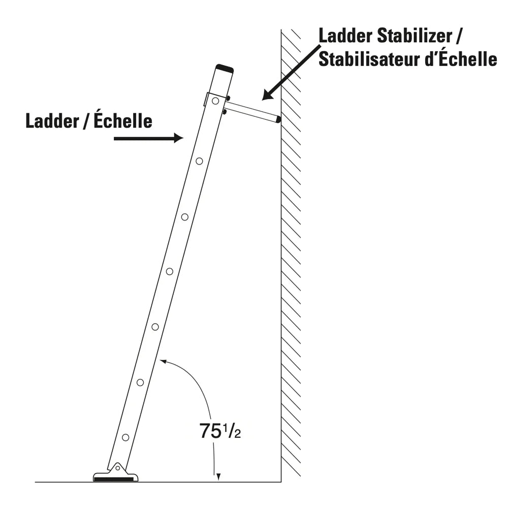 Stabilizer for Extension Ladders L408549