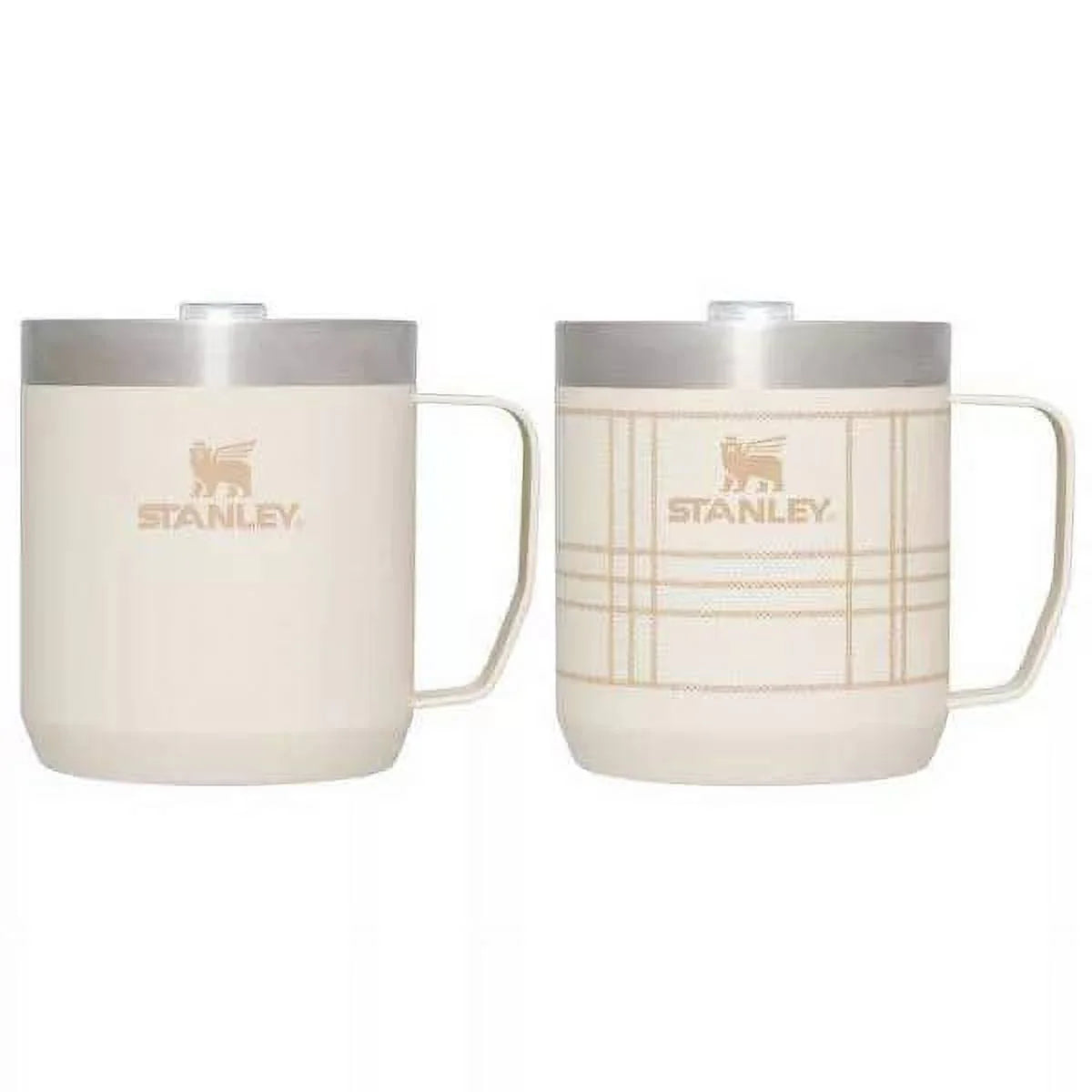 2pk 12 oz Stainless Steel Mugs I590