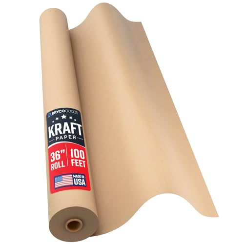 Brown Kraft Paper Roll 36" x 1200" T39909
