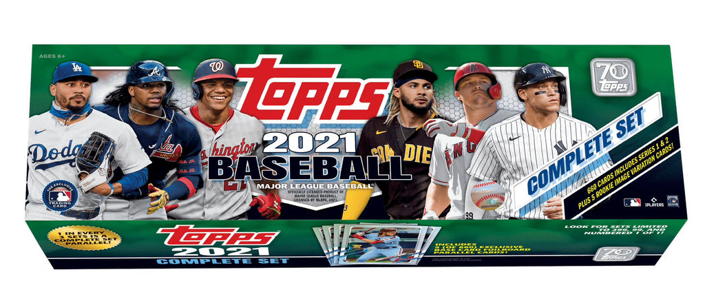 2021 Topps Complete Set MLB Baseball Trading Cards Retail Box C873449