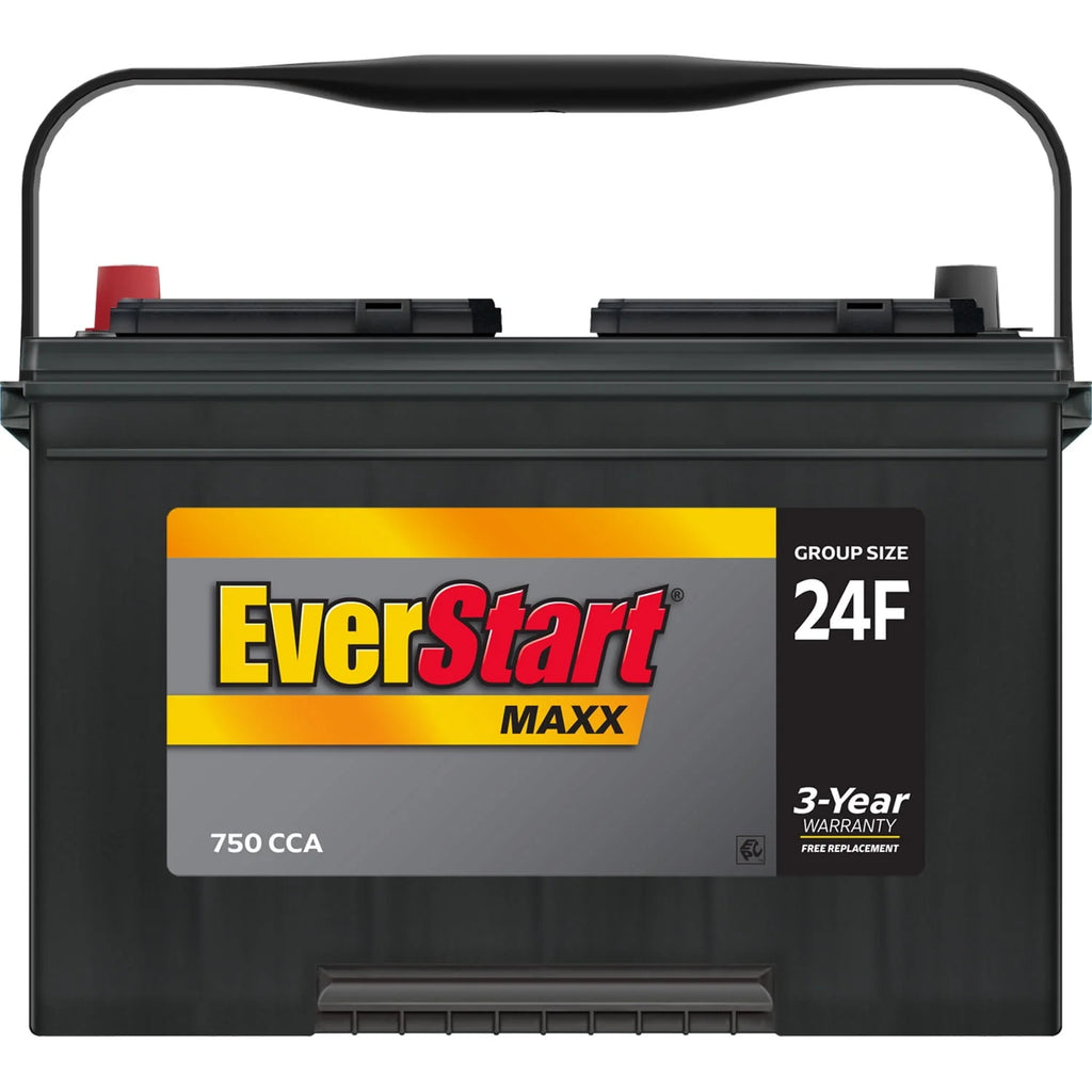 Lead Acid Automotive Battery, Group Size 24F 12 Volt, 750 CCA Y37401