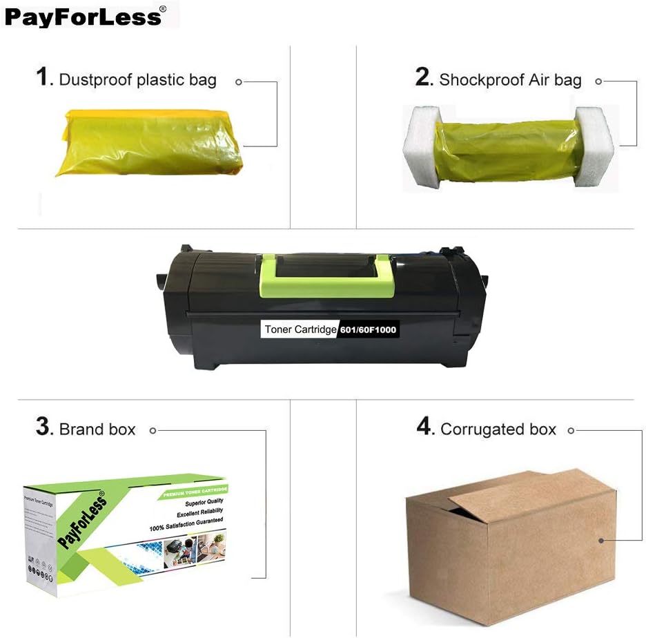 Compatible Toner Cartridge for Lexmark MX310dn MX410de MX510de MX511dte MX610dw MX611de I5700