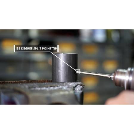 63/64 Cobalt Steel Taper Length Drill Bit L738764