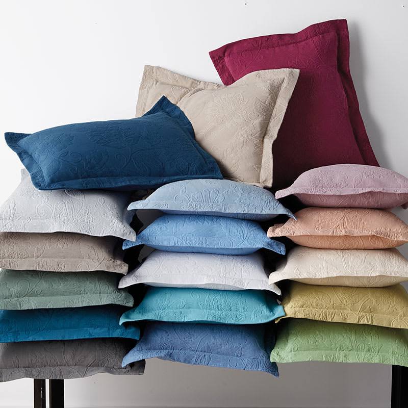 Coral Cotton Matelasse Coverlet Twin V475287