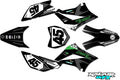 Gray 16 Mil Graphics Kit for Kawasaki KLX 110 G358