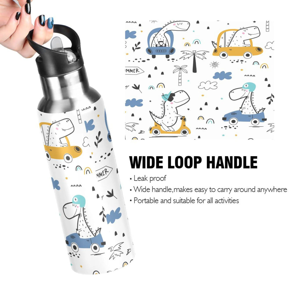 Stainless Steel Insulated Water Bottle with Straw Lid Z37645