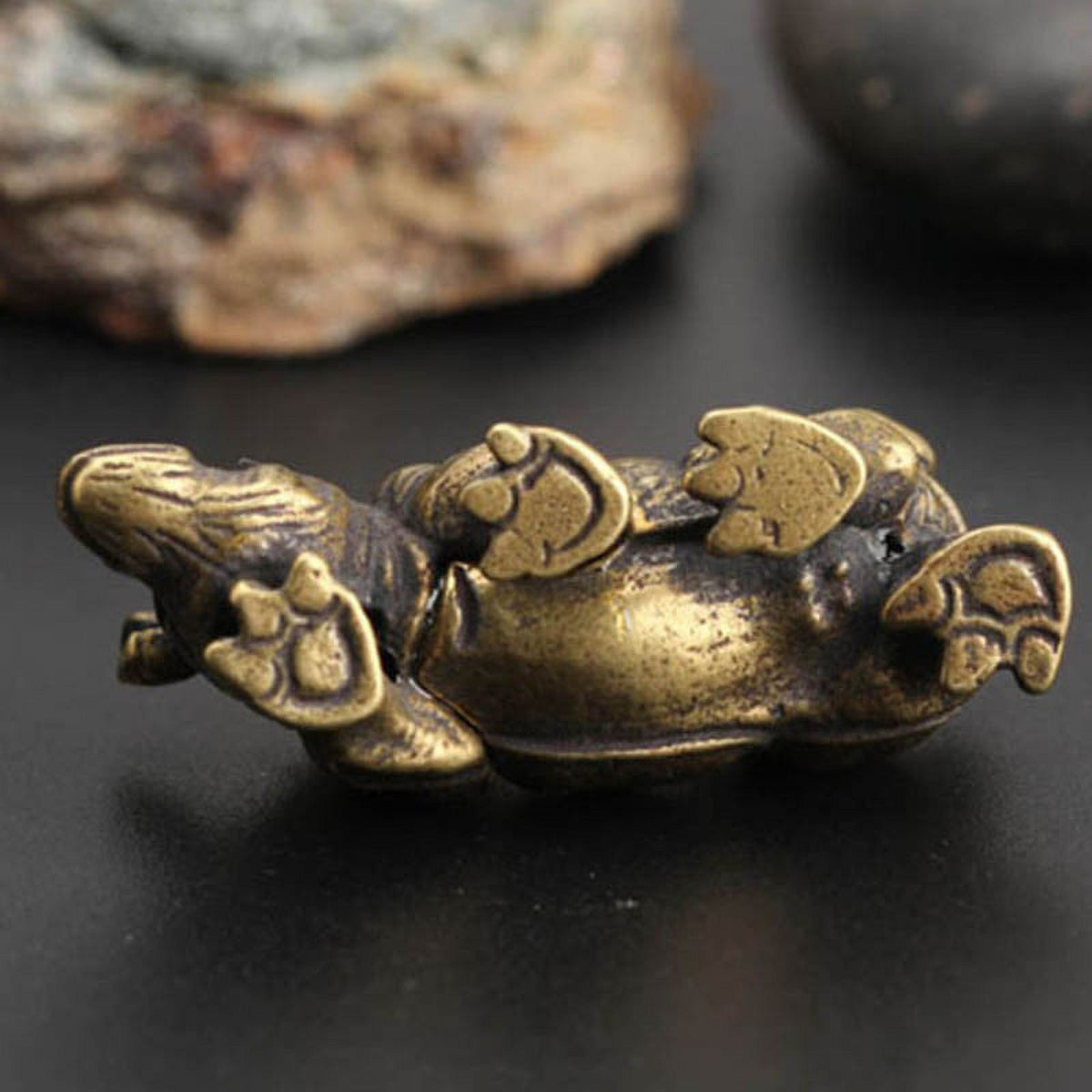 Rhino Ornament Handmade Sculpture X54657