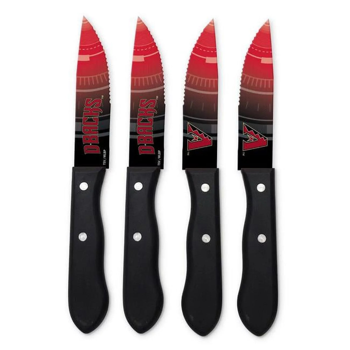 Red Steak Knives W6821