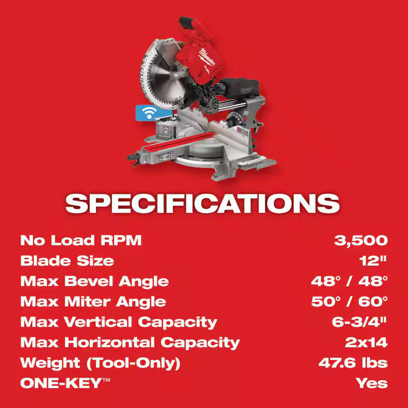 18V Lithium-Ion Brushless Cordless 12 in. Dual Bevel Sliding Compound Miter Saw with Stand V92218
