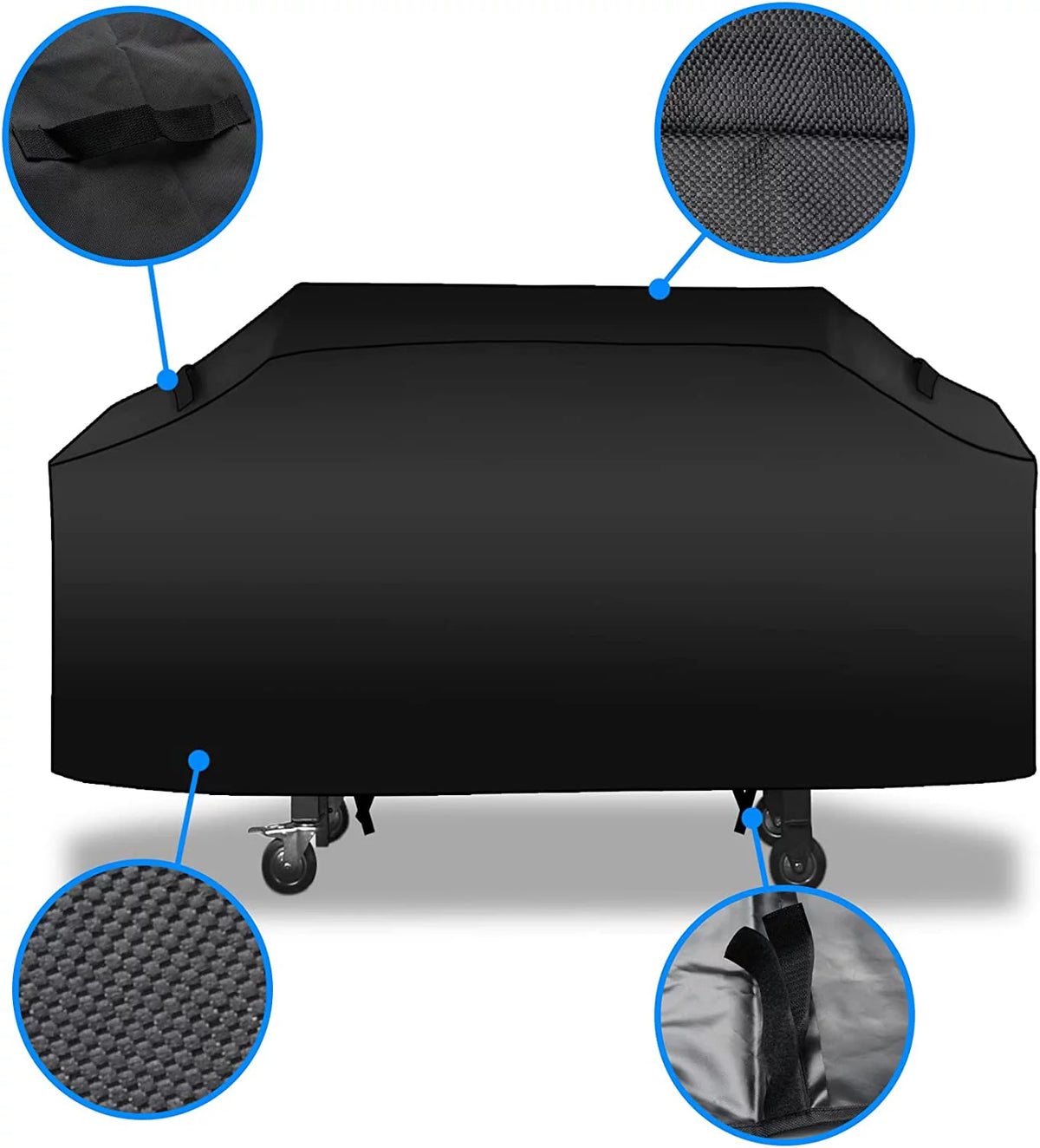 36" 4 Burner Flat Top Grill Griddle Cover M660216