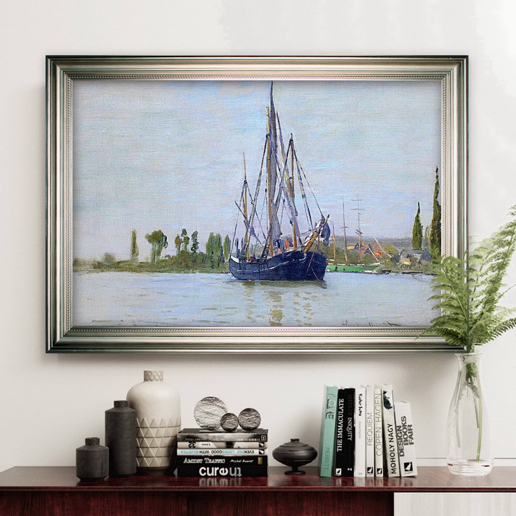 Silver Frame Sailing Boat G726