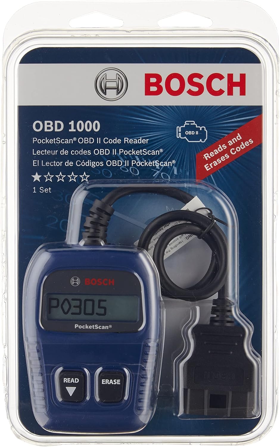 OBD 1000 Diagnostic Vehicle Scanner Pack of 2 B99348