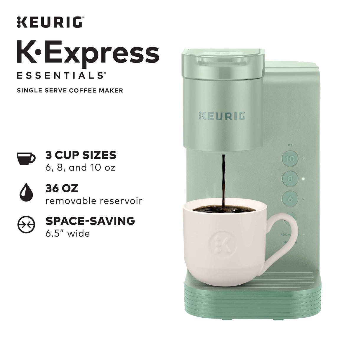 Single Serve K-Cup Pod Coffee Maker O999