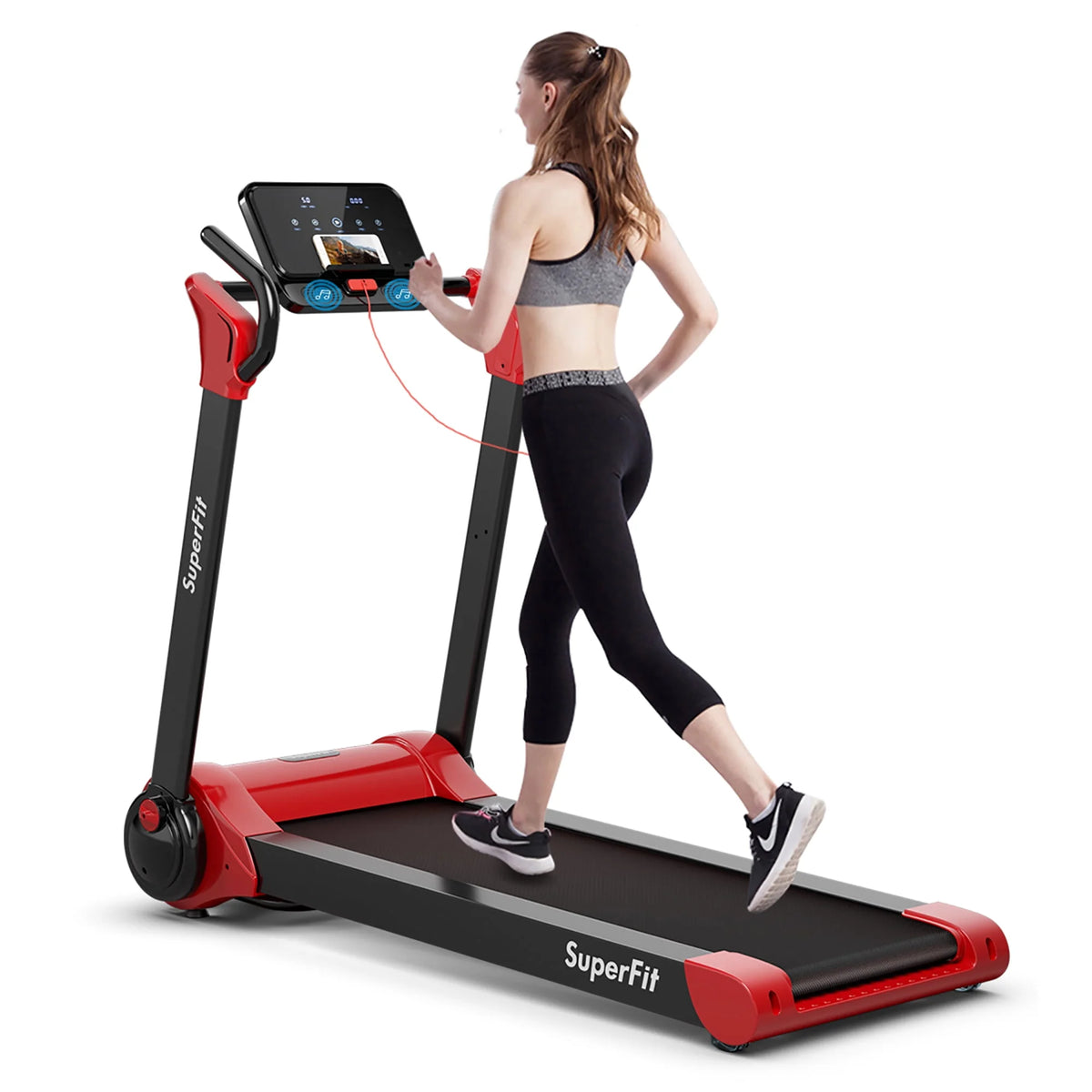 2.25HP Folding Electric Treadmill J27116
