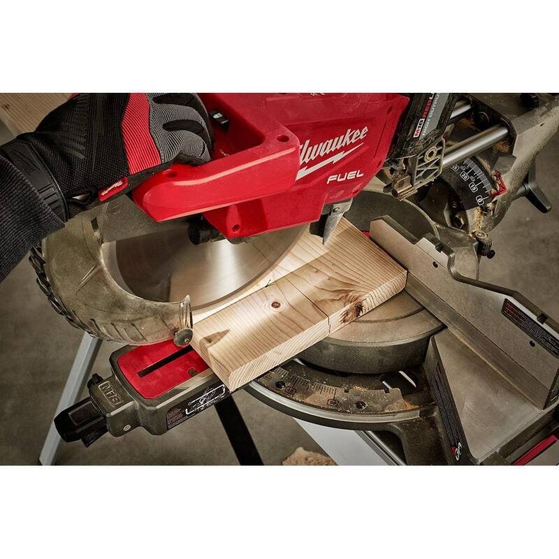 18V Lithium-Ion Brushless Cordless 12 in. Dual Bevel Sliding Compound Miter Saw with Stand V92218