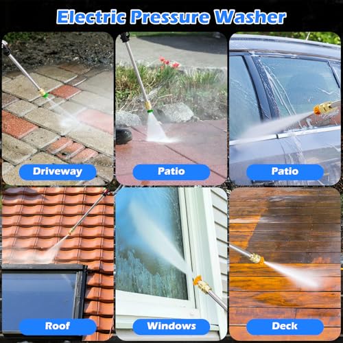 Electric Pressure Washer with Foam Cannon Blue K70332