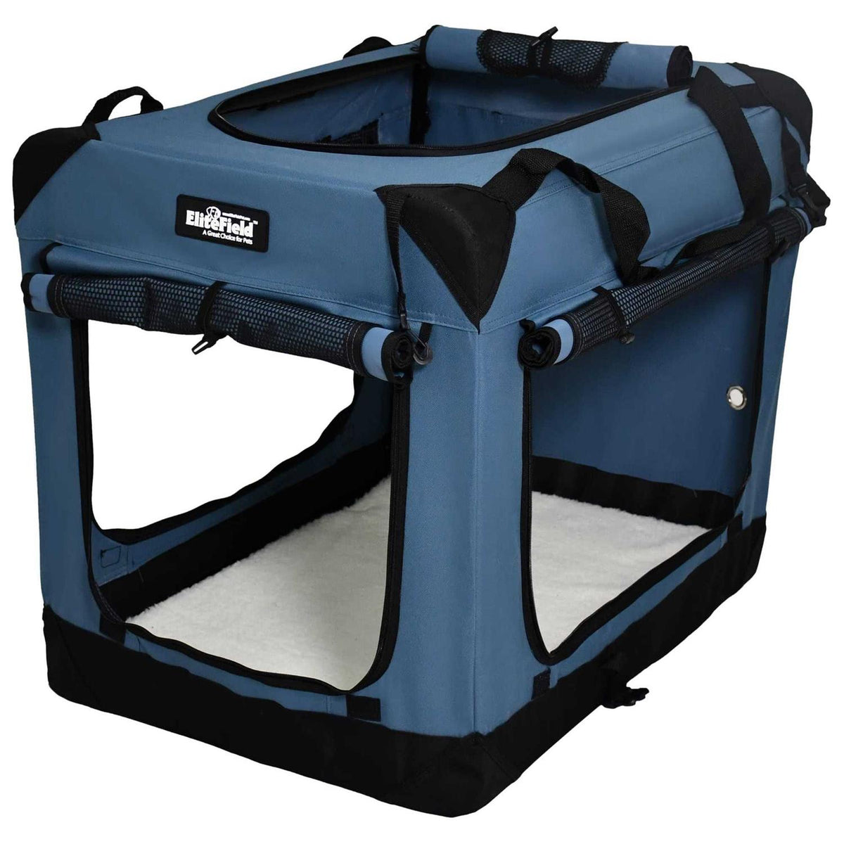 3-Door Folding Soft Dog Crate P632106