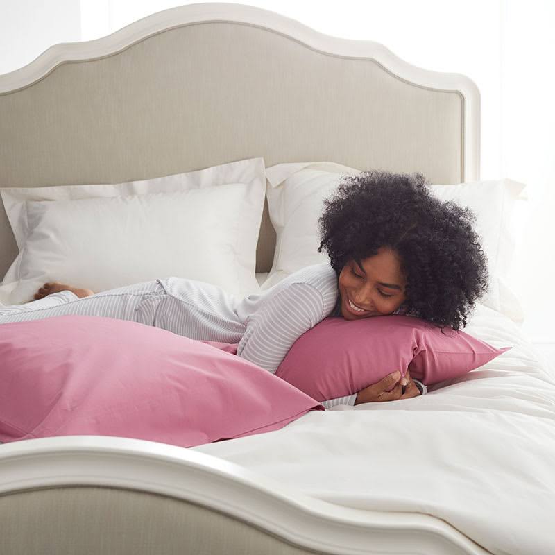 King Deep Pocket Cotton Percale Fitted Sheet I205180
