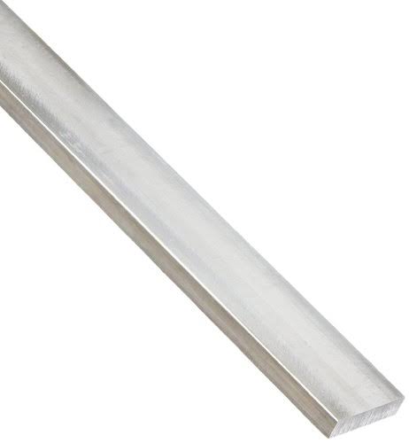 D2 Tool Steel Sheet, Annealed, Precision Ground, 1/8 Thickness, 1-1/4 Width, 36 Length Z518