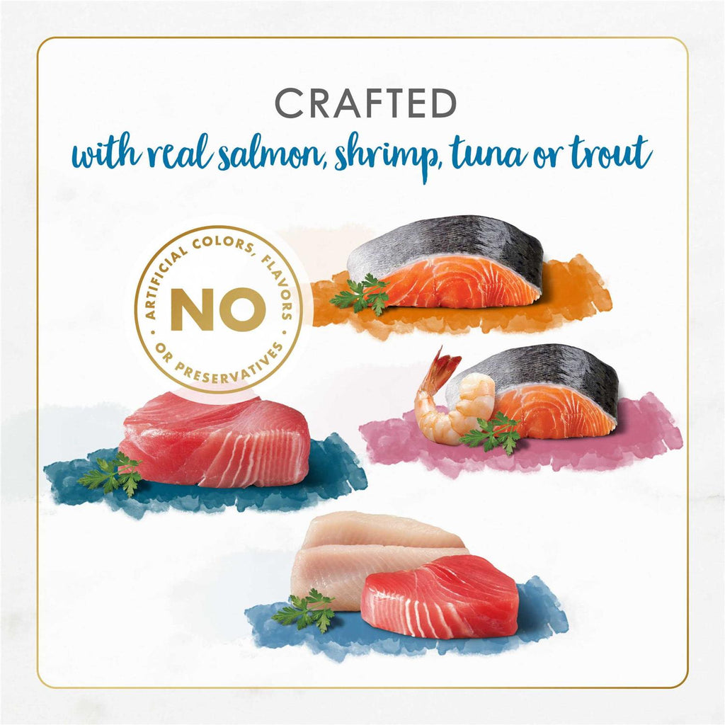 Wet Cat Food Variety Pack Seafood X19271